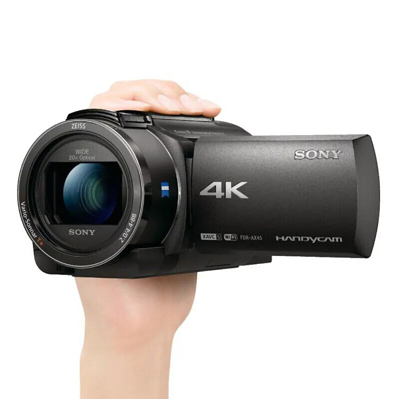 索尼/SONY 摄像机FDR-AX45 ( 家用/直播4K高清数码摄像机/DV/摄影机